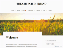 Tablet Screenshot of churchinfresno.org